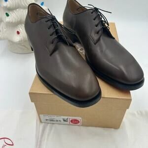 Men's Christian Louboutin chambeliss Derby shoes size 42.5 made in Italy